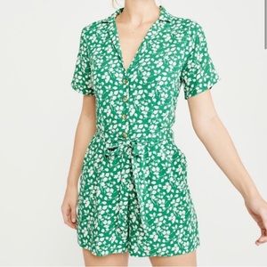 Abercrombie floral romper